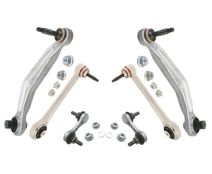 BMW Suspension Control Arm Kit - Rear Upper (6 Pieces) 33551095532 - Lemfoerder 3085176KIT